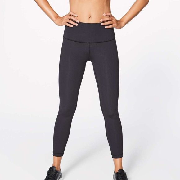 lululemon athletica Pants - Lululemon Wunder Under Hi-Rise 7/8 Tight *Full-On Luxtreme 25" Black  | 4